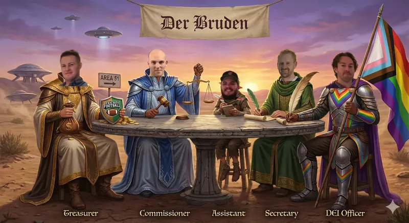 The Der Bruden league leadership